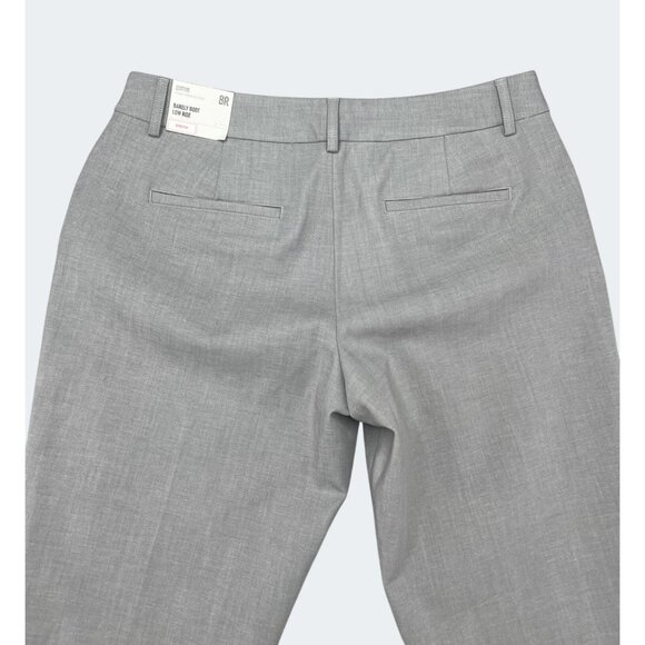 Express Editor Barely Boot Low Rise Stretch Pants Womens Size 8R Gray Blend - Picture 5 of 16